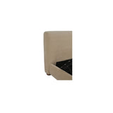 Beau Warm Beige King Storage Bed by Moe's Home at Eve Furniture
