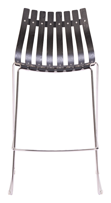 Beaufort Black Barstool (Set of 2) by Zuomod at Eve Furniture