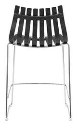 Beaufort Black Counter Stool (Set of 2) by Zuomod at Eve Furniture