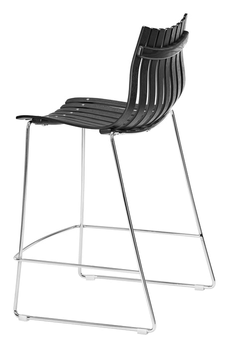 Beaufort Black Counter Stool (Set of 2) by Zuomod at Eve Furniture