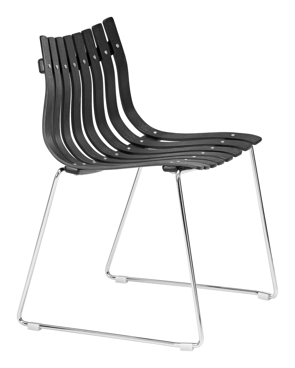 Beaufort Black Dining Chair (Set of 2) by Zuomod at Eve Furniture