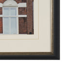 Beautiful Buildings by Irene Sucocki Framed Art Print Matted under Glass by Mercana at Eve Furniture