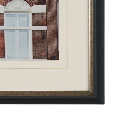 Beautiful Buildings by Irene Sucocki Framed Art Print Matted under Glass by Mercana at Eve Furniture