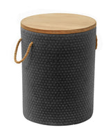 Beban Natural & Black Outdoor Side Table by Zuomod at Eve Furniture