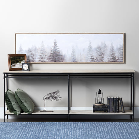 Becker Brown/White Canvas by Crestview at Eve Furniture