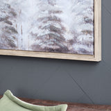 Becker Brown/White Canvas by Crestview at Eve Furniture