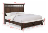 Beckett Brown Bedroom Set by Crown Mark at Eve Furniture