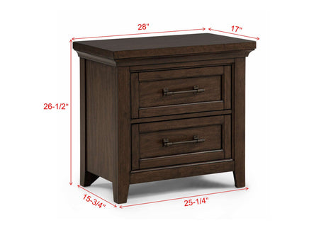 Beckett Brown Bedroom Set by Crown Mark at Eve Furniture