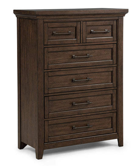 Beckett Brown Chest by Crown Mark at Eve Furniture