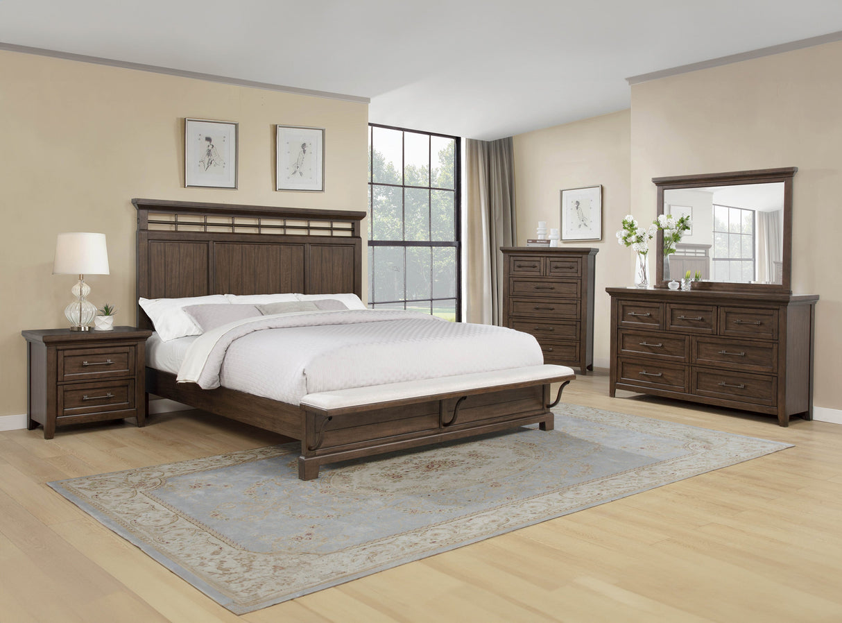 Beckett Brown Dresser by Crown Mark at Eve Furniture