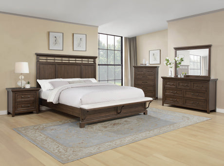 Beckett Brown Dresser by Crown Mark at Eve Furniture