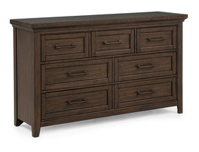 Beckett Brown Dresser by Crown Mark at Eve Furniture