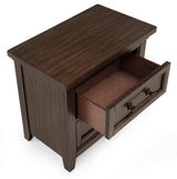 Beckett Brown Nightstand by Crown Mark at Eve Furniture