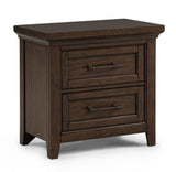 Beckett Brown Nightstand by Crown Mark at Eve Furniture