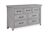 Beckett Rustic Gray Footboard Bench Panel Bedroom Set by Crown Mark at Eve Furniture