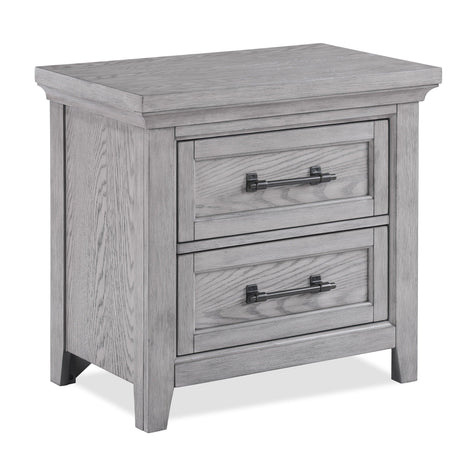 Beckett Rustic Gray Nightstand by Crown Mark at Eve Furniture