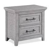 Beckett Rustic Gray Nightstand by Crown Mark at Eve Furniture