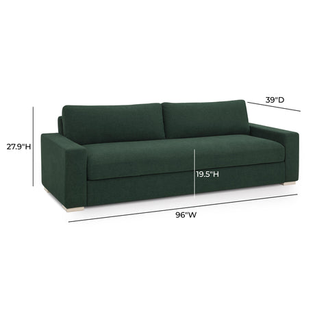 Beckham 96" Performance Chenille Sofa by TOV Furniture at Eve Furniture
