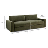 Beckham 96" Upcycled Chenille Sofa by TOV Furniture at Eve Furniture