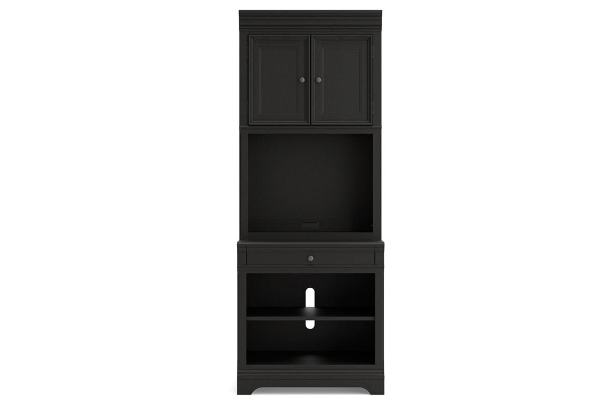 Beckincreek Black Bookcase by Ashley at Eve Furniture