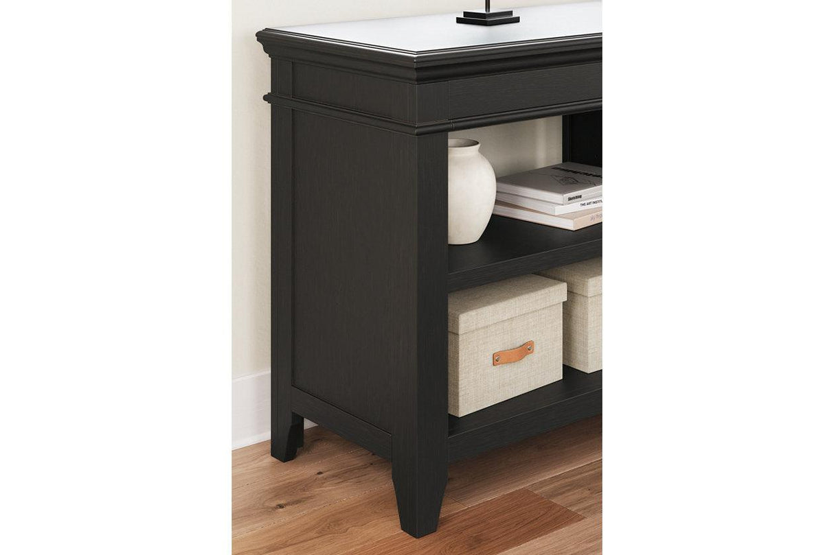 Beckincreek Black Credenza by Ashley at Eve Furniture