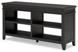 Beckincreek Black Credenza by Ashley at Eve Furniture