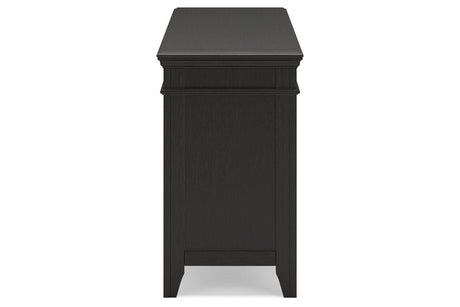 Beckincreek Black Credenza by Ashley at Eve Furniture