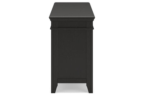 Beckincreek Black Credenza by Ashley at Eve Furniture