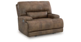 Beckley Place Earth Power Recliner by Ashley at Eve Furniture