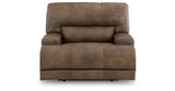 Beckley Place Earth Power Recliner by Ashley at Eve Furniture