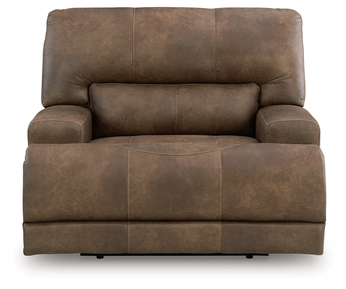 Beckley Place Earth Power Recliner by Ashley at Eve Furniture