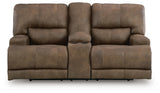 Beckley Place Earth Power Reclining Sofa and Loveseat by Ashley at Eve Furniture