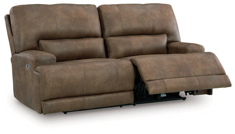 Beckley Place Earth Power Reclining Sofa by Ashley at Eve Furniture