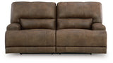 Beckley Place Earth Power Reclining Sofa by Ashley at Eve Furniture