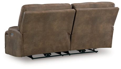 Beckley Place Earth Power Reclining Sofa by Ashley at Eve Furniture