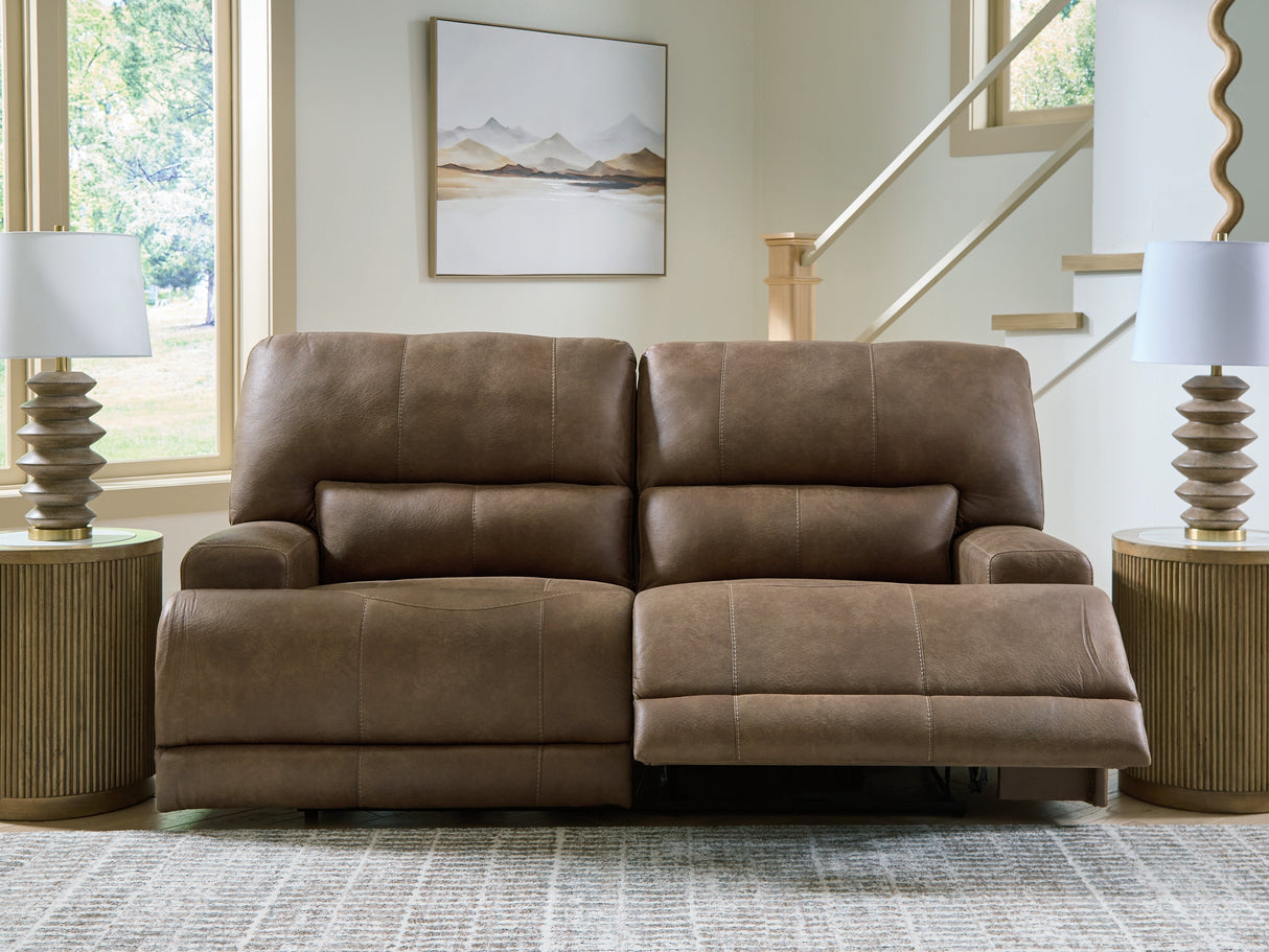 Beckley Place Earth Power Reclining Sofa by Ashley at Eve Furniture