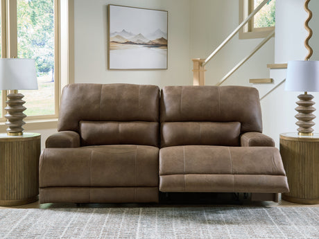 Beckley Place Earth Power Reclining Sofa by Ashley at Eve Furniture