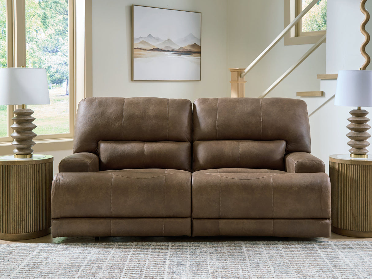 Beckley Place Earth Power Reclining Sofa by Ashley at Eve Furniture