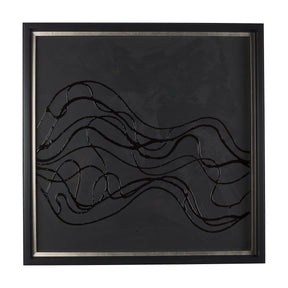 Bee Dance I by Studio M a handmade Original Framed 3D Textured Artwork by Mercana at Eve Furniture
