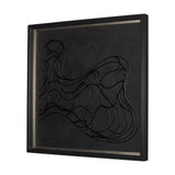 Bee Dance II by Studio M a handmade Original Framed 3D Textured Artwork by Mercana at Eve Furniture