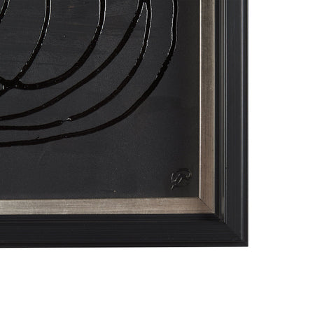 Bee Dance II by Studio M a handmade Original Framed 3D Textured Artwork by Mercana at Eve Furniture