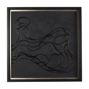 Bee Dance II by Studio M a handmade Original Framed 3D Textured Artwork by Mercana at Eve Furniture
