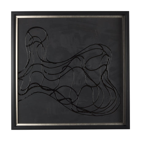 Bee Dance II by Studio M a handmade Original Framed 3D Textured Artwork by Mercana at Eve Furniture
