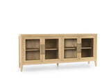 Beechgrove 4 Door Buffet - True Natural by Classic Home at Eve Furniture
