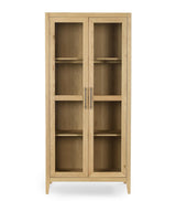 Beechgrove Display Cabinet - Natural by Classic Home at Eve Furniture