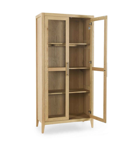 Beechgrove Display Cabinet - Natural by Classic Home at Eve Furniture