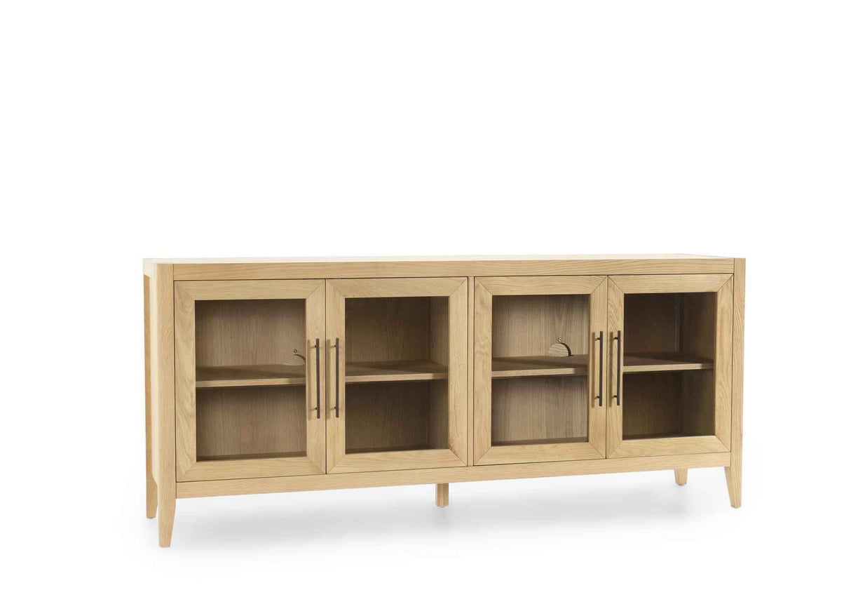 Beechgrove True Natural 4 Door Buffet by Classic Home at Eve Furniture