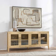 Beechgrove True Natural 4 Door Buffet by Classic Home at Eve Furniture