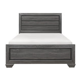 Beechnut Gray King Panel Bed by Homelegance at Eve Furniture