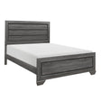 Beechnut Gray Queen Panel Bed by Homelegance at Eve Furniture